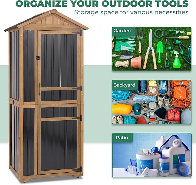 Large Outdoor Storage Cabinet - Image 6
