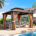 Aoxun Gazebo 12x12 Hardtop Gazebo by Aoxun