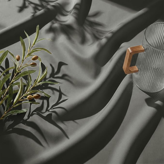 Outdoor Patio Curtains Waterproof Panel W52 x L95 Inch Grey, 1 Panel | Grommet - Image 8