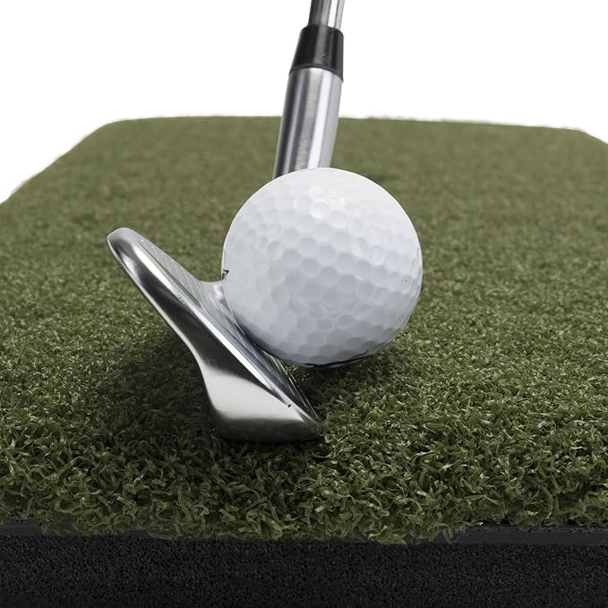 The Original Country Club Elite® by Real Feel Golf Mats® 10”X30” Hitting Strip | Heavy Duty Commercial Practice Mat | Accepts A Real Tee | Swing Down and Through | Indoor/Outdoor
