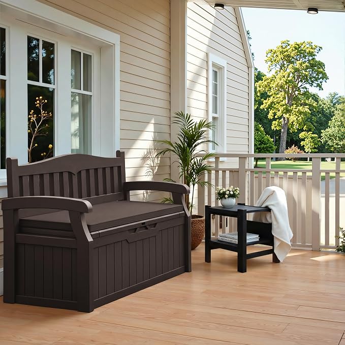 Flamaker 80 Gallon Storage Bench - Image 2