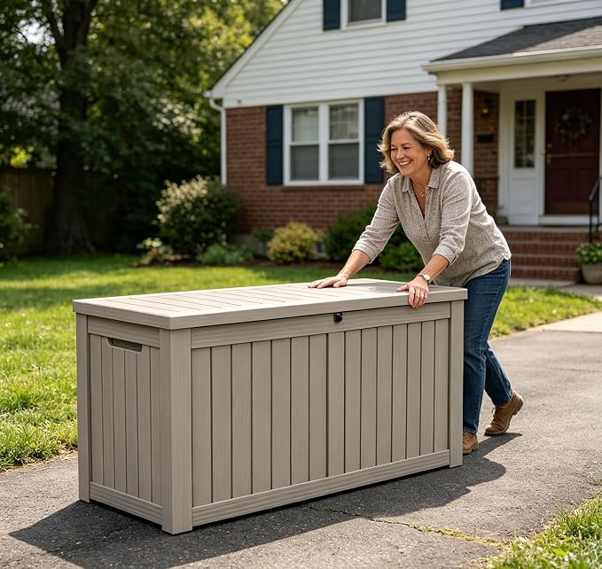 230 Gallon Outdoor Storage Box, Package Delivery Box - Image 7