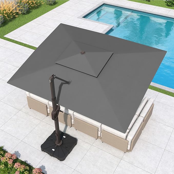 10x13 FT Outdoor Cantilever Patio Umbrella - Image 2
