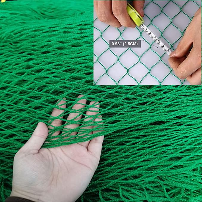 Golf Cage Replace Net | Outdoor Sport Ball Barrier | Golf Netting for Garage,for Baseball Softball Hockey Soccer Basketball Tennis Gardening Farming