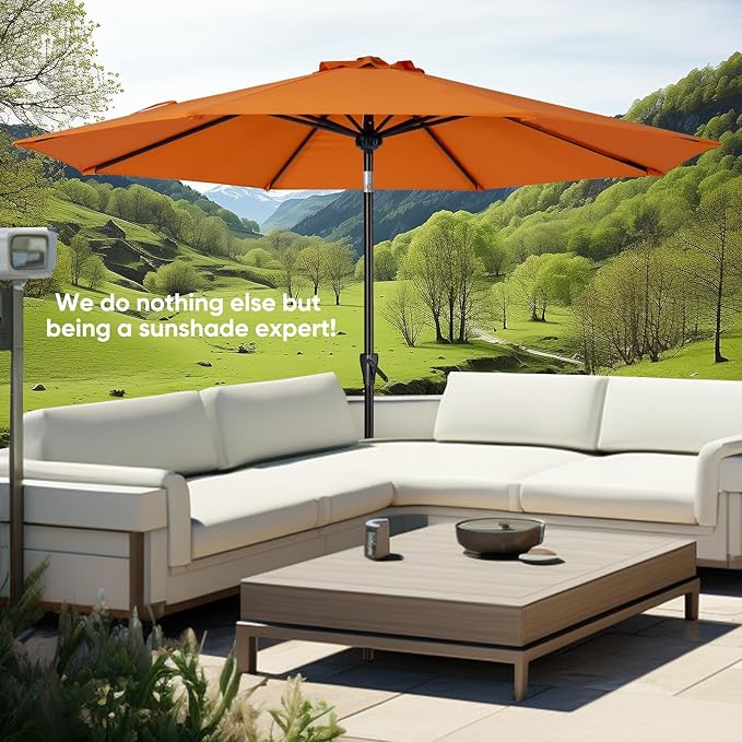 Tempera Patio Market Outdoor Table Umbrella - Image 6