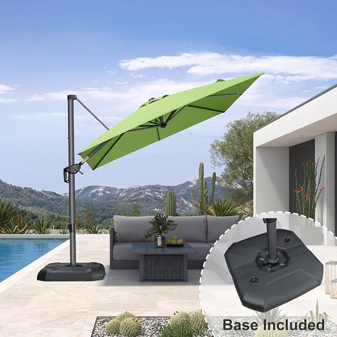 PURPLE LEAF Outdoor Umbrella - Image 2