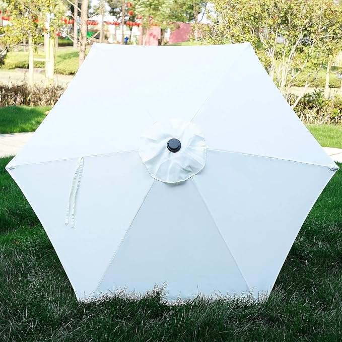 7.5 ft Patio Umbrella, Yard Umbrella, Outdoor Market Umbrella - Image 4