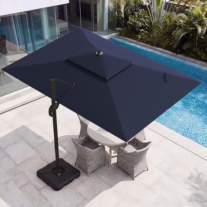 9x12 FT Patio Cantilever Umbrella - Image 9
