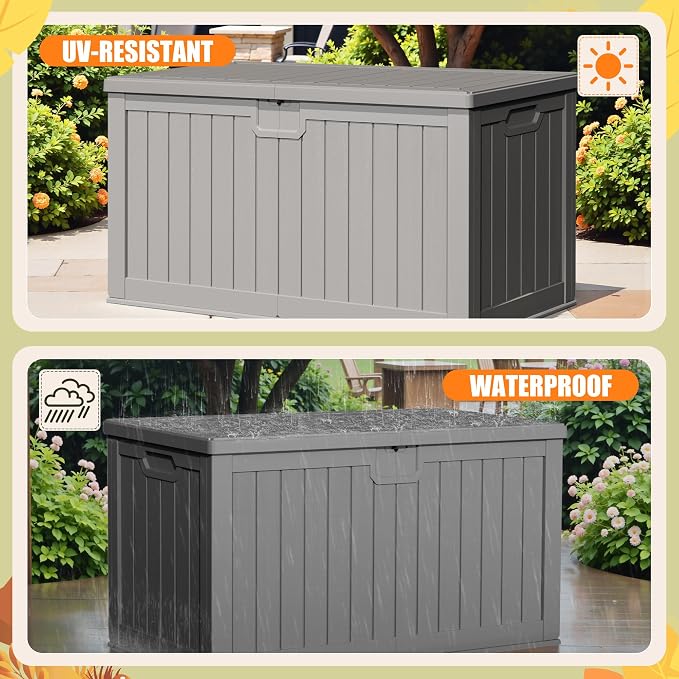 Devoko HDPE 240 Gallon Deck Box Double-Wall - Image 4