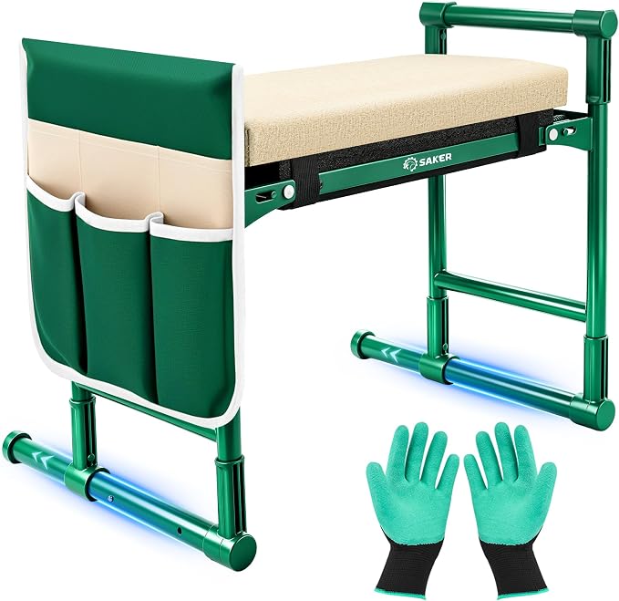 Saker 2026 Upgraded Garden Kneeler and Seat by Saker