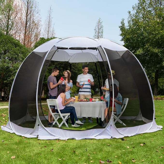 Alvantor Pop Up Screen House Tent, Instant Outdoor Gazebo by Alvantor