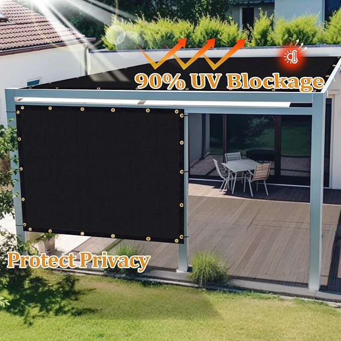 Shade&Beyond Customized Size 14' X 21' Shade Cloth - Image 5