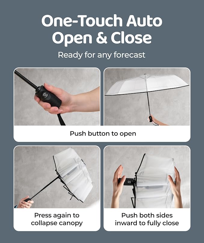 Windproof Travel Umbrella - Image 4