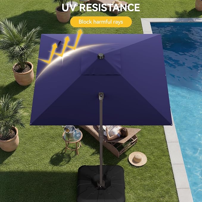 10x10FT Cantilever Outdoor Umbrella - Image 4