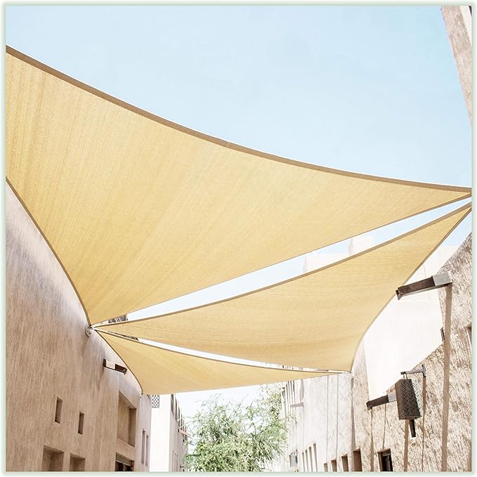 ColourTree CTAPT32 Custom Size Order to Make 12' x 24' x 26.8' Beige Right by ColourTree