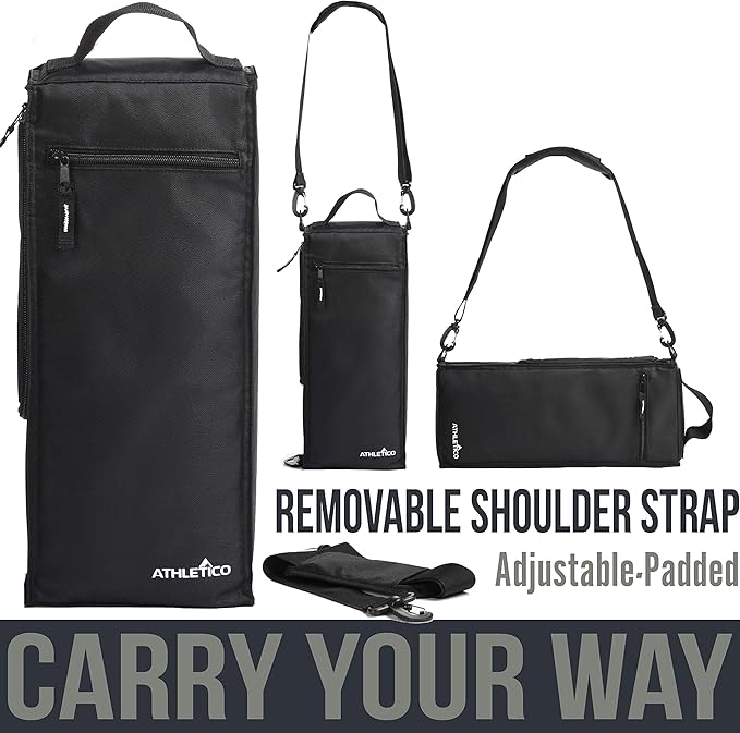 Athletico Golf Cooler Bag - Soft Sided Insulated Cooler Holds a 6 Pack of Cans or Two Wine Bottles
