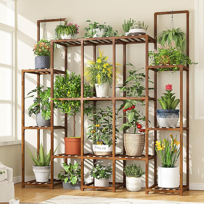 EnHomee 56" W Large Plant Stand by EnHomee
