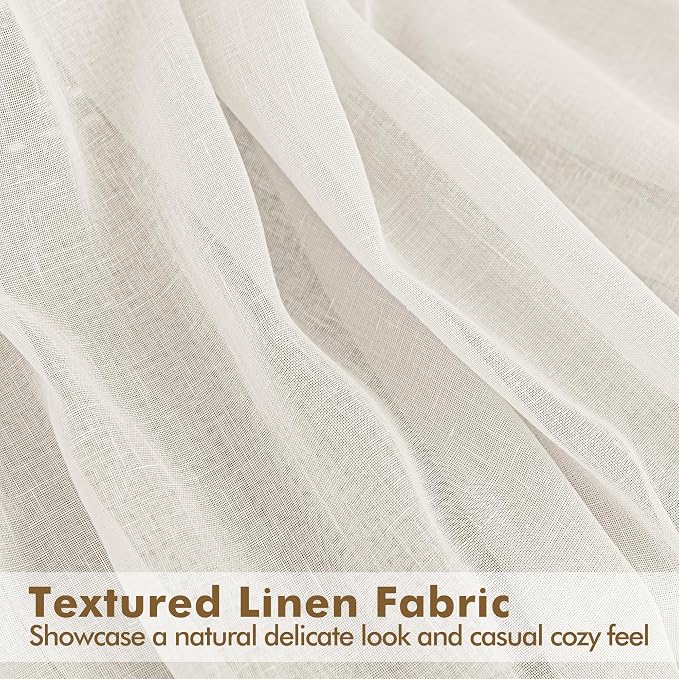 Semi Voile Sheer Outdoor Curtains - Image 6