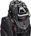 Founders Club 3rd Generation Club Lock Organizer Golf Cart Bag with 14 Way Anti Rattle Divider Top- Free Snap On Rain Hood-Full Length Dividers