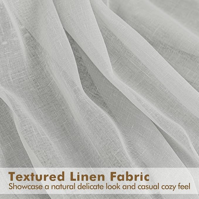 Semi Voile Sheer Outdoor Curtains - Image 6
