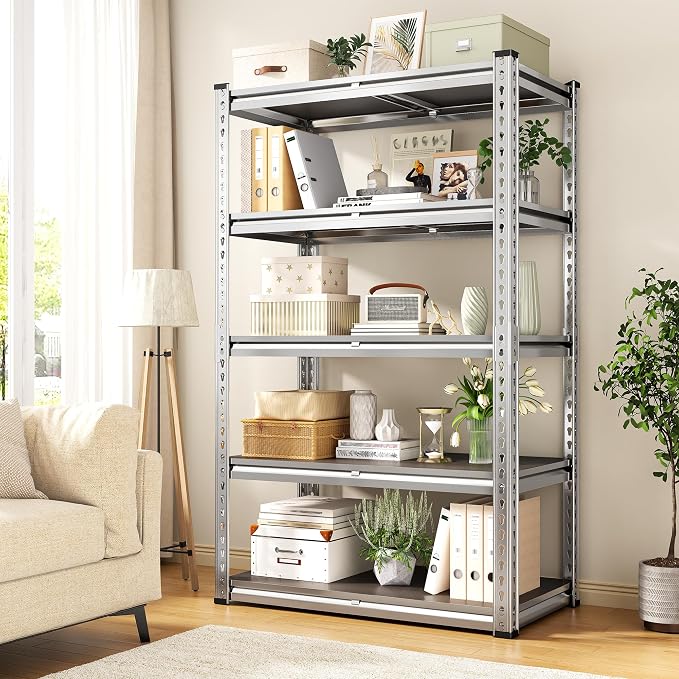 REIBII Galvanized Garage Shelving - Image 2