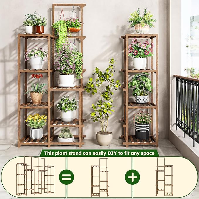 EnHomee 62.2" Large Plant Stand - Image 5