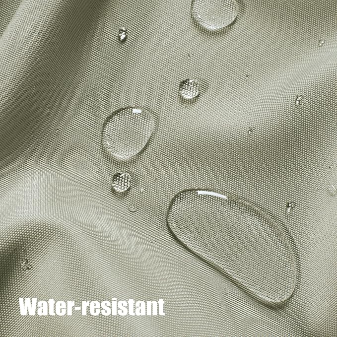 BONZER Outdoor Curtains for Patio Waterproof Thick | Privacy Grommet Light - Image 3