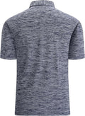 Alex Vando Mens Golf Shirt Moisture Wicking Quick-Dry Short Sleeve Casual Polo Shirts for Men