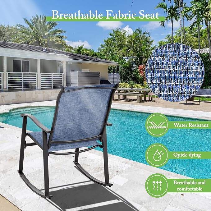Shintenchi Rocking Chair Outdoor - Image 3