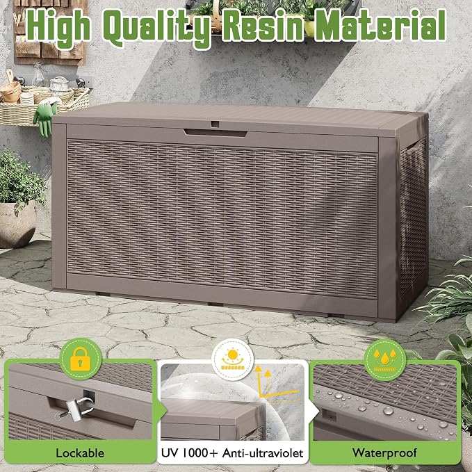 Outdoor Storage Waterproof Deck Box - Image 4