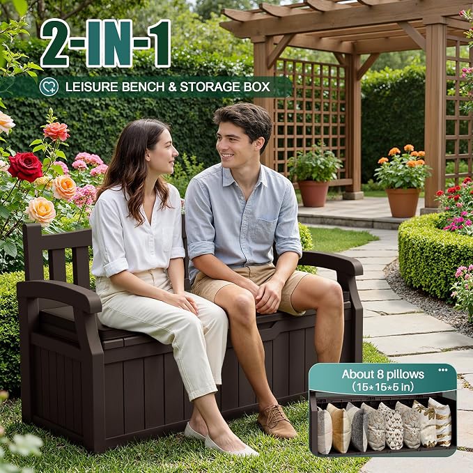 Devoko 80 Gallon Storage Bench - Image 5