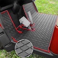 Golf Cart Floor Mat for Yamaha,Customize Non-Slip Full Coverage Liner Matt Replacement Fits to Yamaha G29/Drive, Drive2,Adventurer,QuieTech 2017+,Durable Easy to Clean