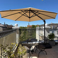 PURPLE LEAF Patio Outdoor Umbrella 11 Feet Round by PURPLELEAF