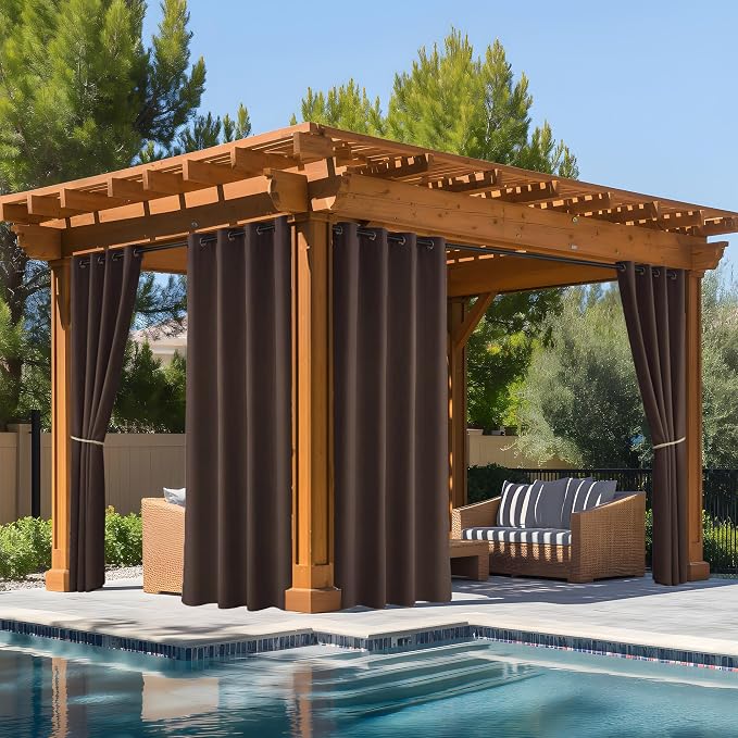 NICETOWN Fade Resistant Outdoor Curtains by NICETOWN
