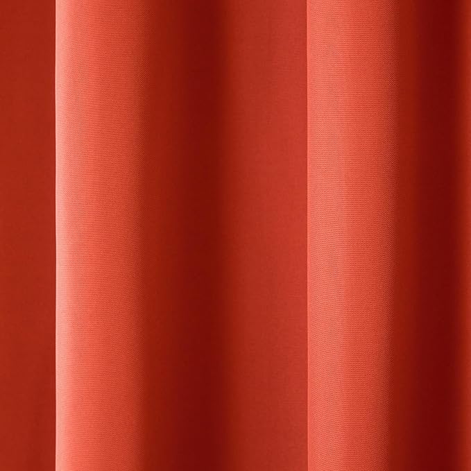 TOWN & COUNTRY BASICS Cabana Solid Heavyweight Indoor Outdoor Curtains - Image 5