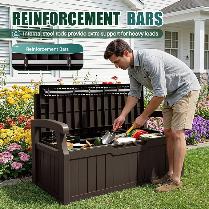 Devoko 80 Gallon Storage Bench - Image 6
