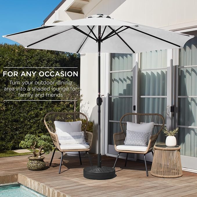 Best Choice Products 10ft Outdoor Patio Umbrella, Outdoor Table Umbrella - Image 3