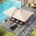 Grand patio 10x13 FT Large Cantilever Umbrella by GrandPatio
