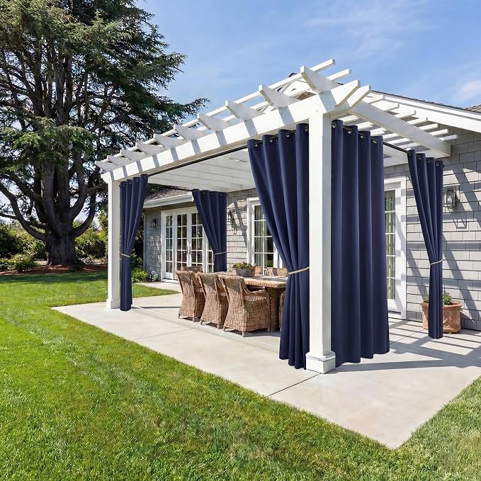 NICETOWN Fade Resistant Outdoor Curtains - Image 2