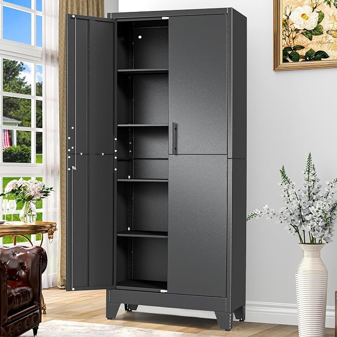 GAIOUS Tall Metal Storage Cabinet by GAIOUS