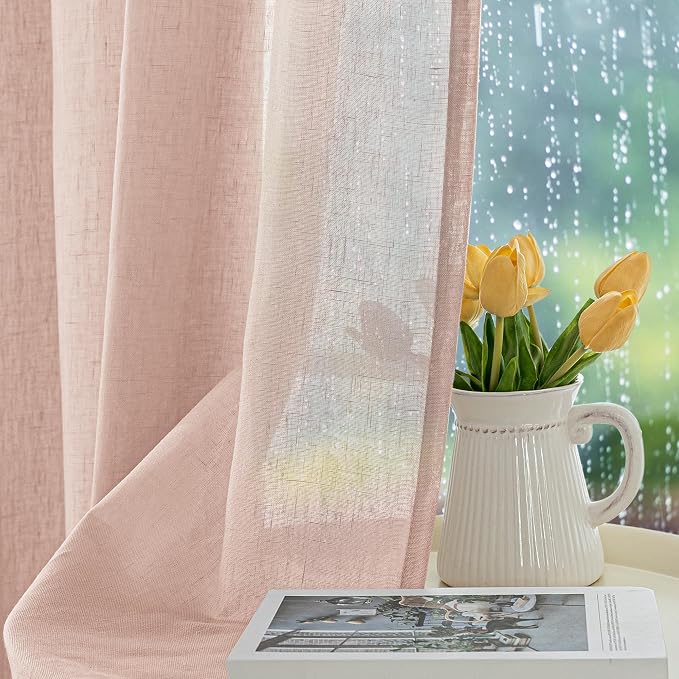 Semi Voile Sheer Outdoor Curtains - Image 2