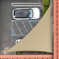 Royal Shade 19' x 24' x 30.6' Sand Beige Right Triangle Sun Shade Sail Order to by RoyalShade