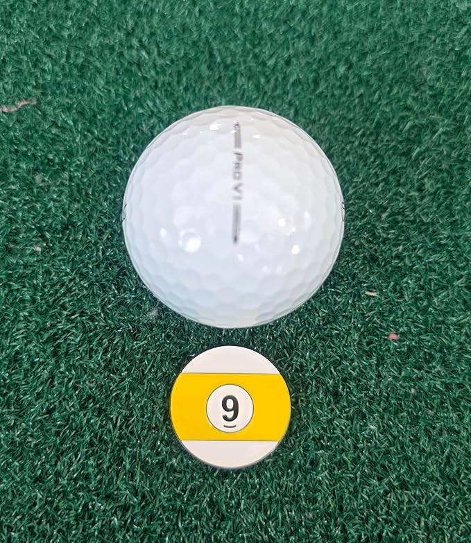 Funny & Unique Golf Ball Markers with Hat Clip – Food & Fun Icons – Perfect Golf Accessories & Gifts