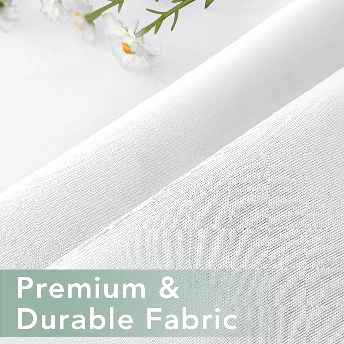 Outdoor Curtains for Patio Waterproof 6 Panels, Porch Sun Shade | Weatherproof - Image 6