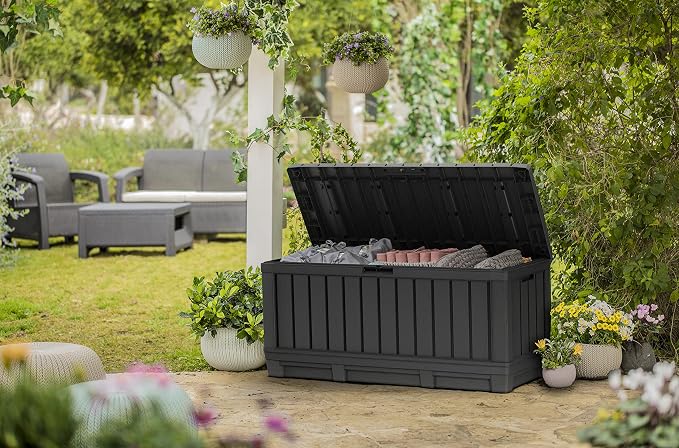 Keter Kentwood 92 Gal Outdoor Storage Box - Image 9