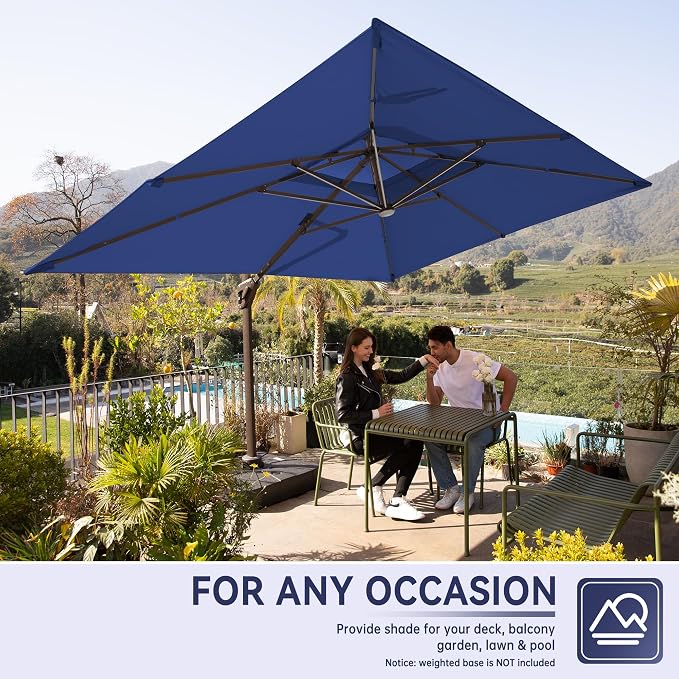 10x13FT Cantilever Patio Umbrella - Image 8
