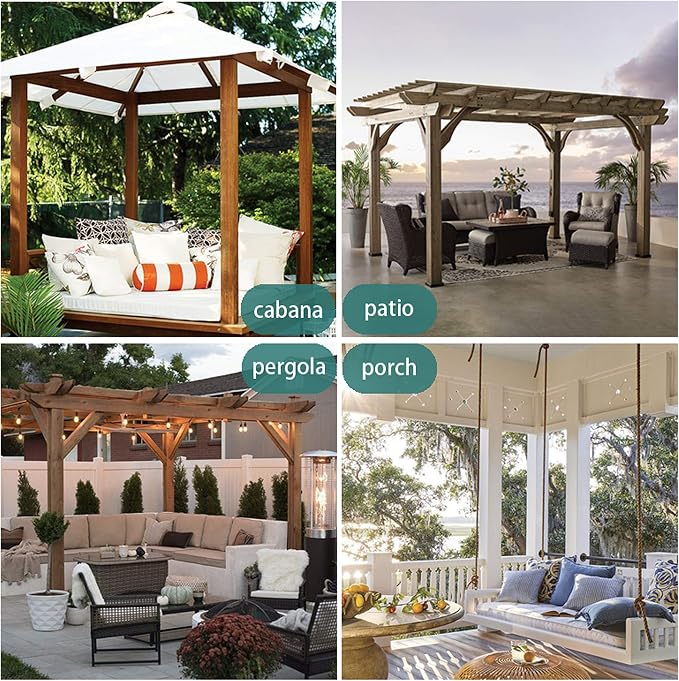 LORDTEX Burlap Linen Look Outdoor Curtain - Image 6