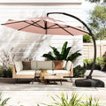 11FT All Aluminum Cantilever Patio Umbrella by ENSTVER
