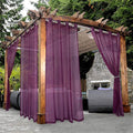 BONZER Waterproof Indoor/Outdoor Sheer Curtains by Bonzer
