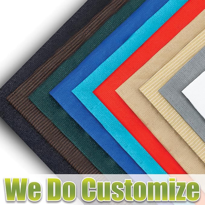 ColourTree Custom Size Order to Make Sun Shade Sail Canopy Mesh Fabric UV Block - Image 9